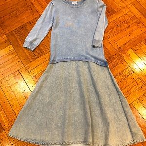 Denim dress